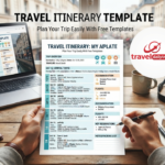 travel itinerary template