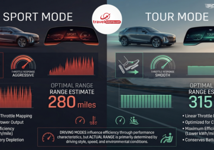 Do Cadillac Lyriq Driving Modes Affect Range or Battery Usage?