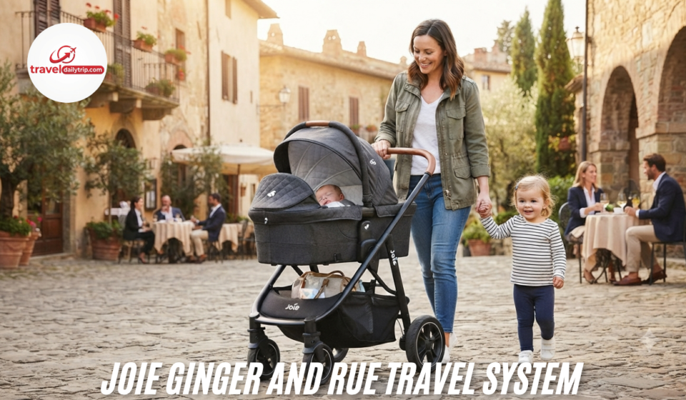 joie ginger and rue travel system